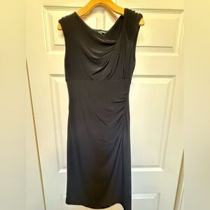 Black Ralph Lauren midi dress